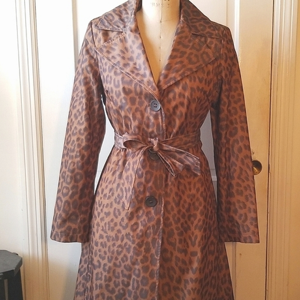 Via spiga leopard jacket, coat chic stylish glam Trench